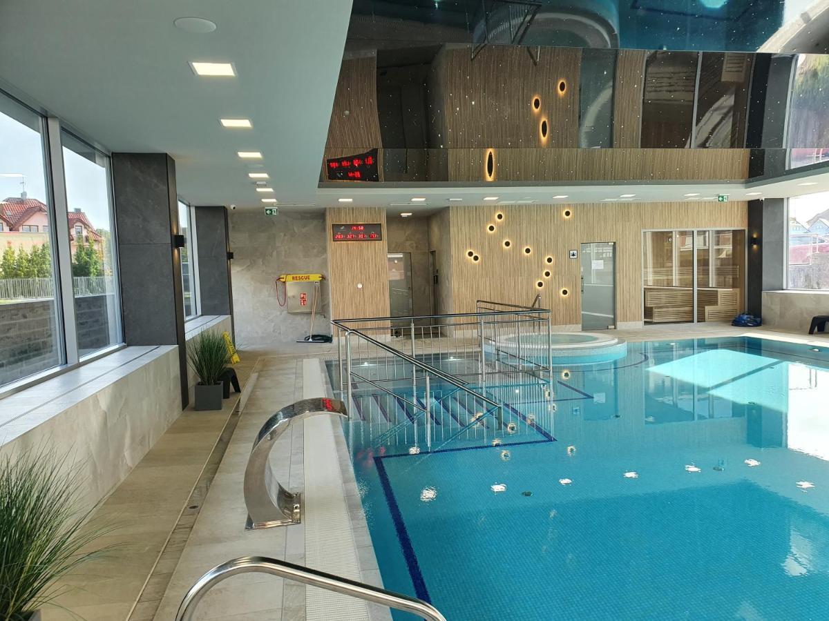Apartament Szafir W Budynku Basenowym Morska Klifowa Rewal Esterno foto