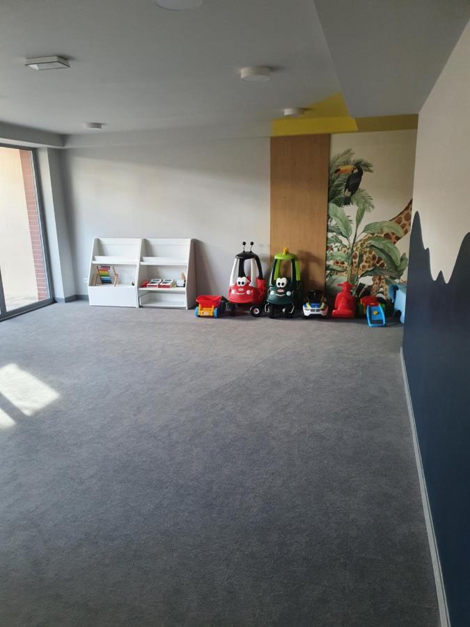 Apartament Szafir W Budynku Basenowym Morska Klifowa Rewal Esterno foto