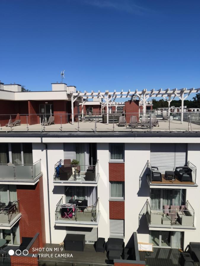 Apartament Szafir W Budynku Basenowym Morska Klifowa Rewal Esterno foto