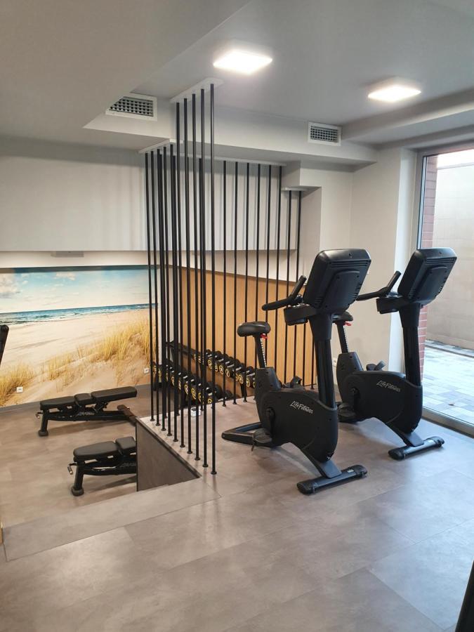 Apartament Szafir W Budynku Basenowym Morska Klifowa Rewal Esterno foto