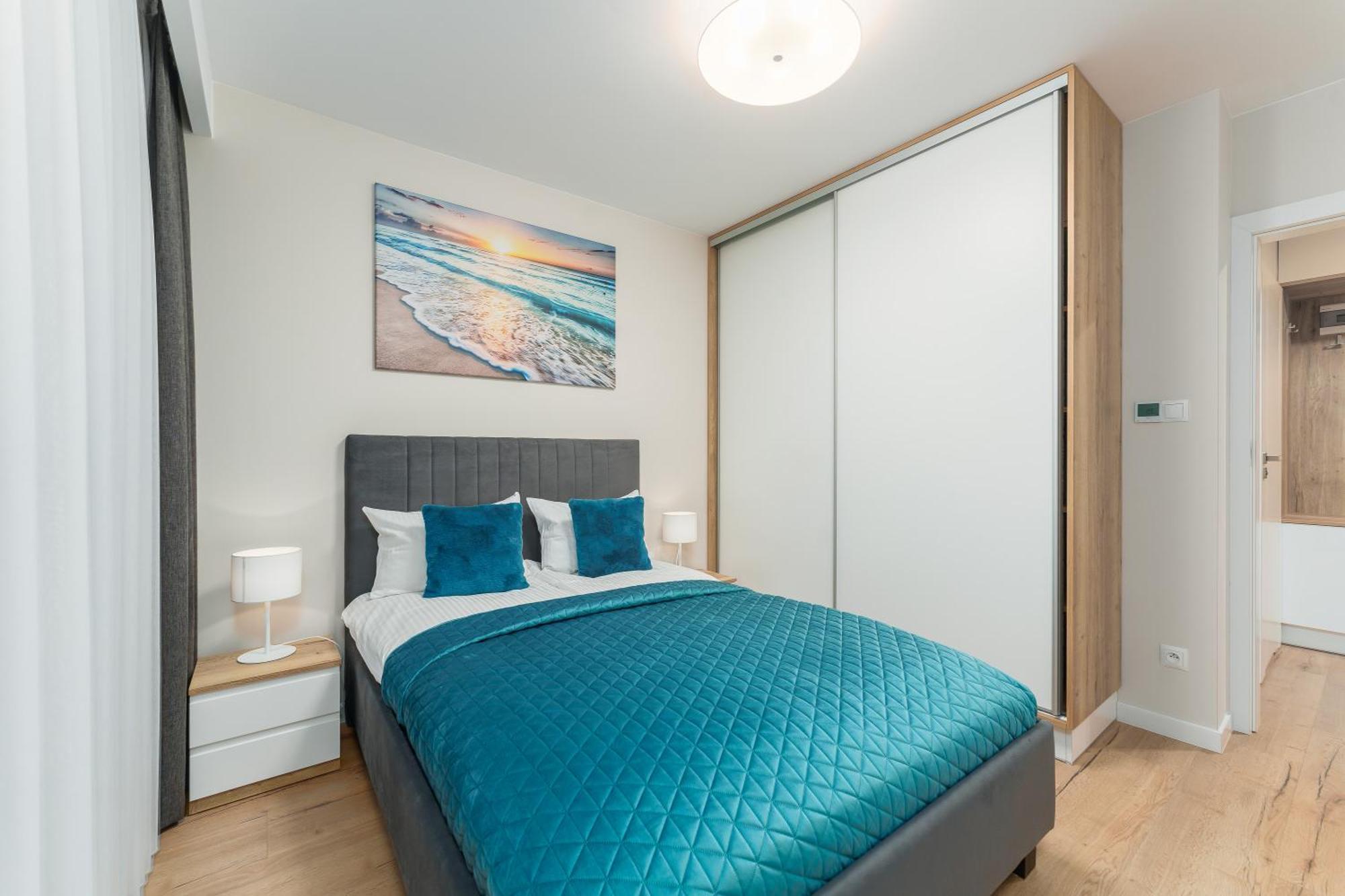 Apartament Szafir W Budynku Basenowym Morska Klifowa Rewal Esterno foto