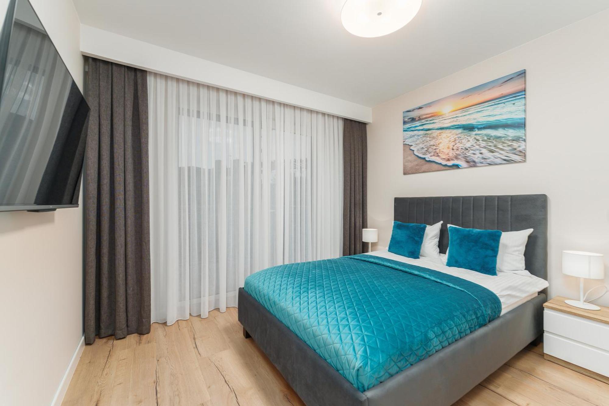 Apartament Szafir W Budynku Basenowym Morska Klifowa Rewal Esterno foto