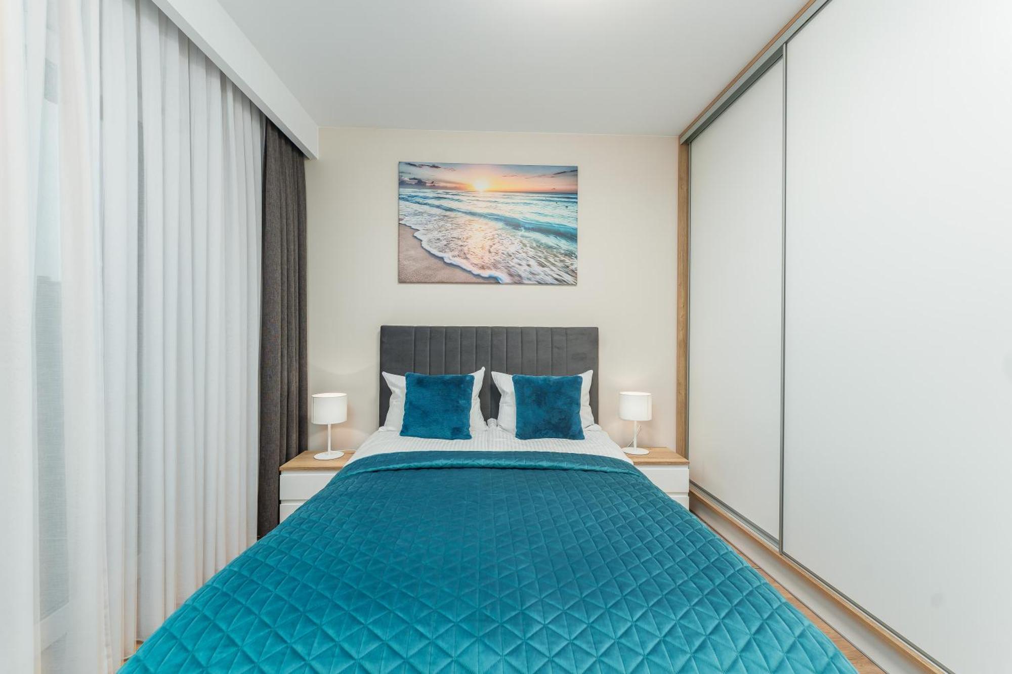Apartament Szafir W Budynku Basenowym Morska Klifowa Rewal Esterno foto